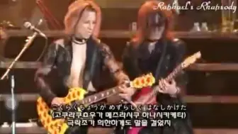 ［we are X］X Japan 2008年纪念hide场 林小花弹红心吉他~玉米唱pink spider