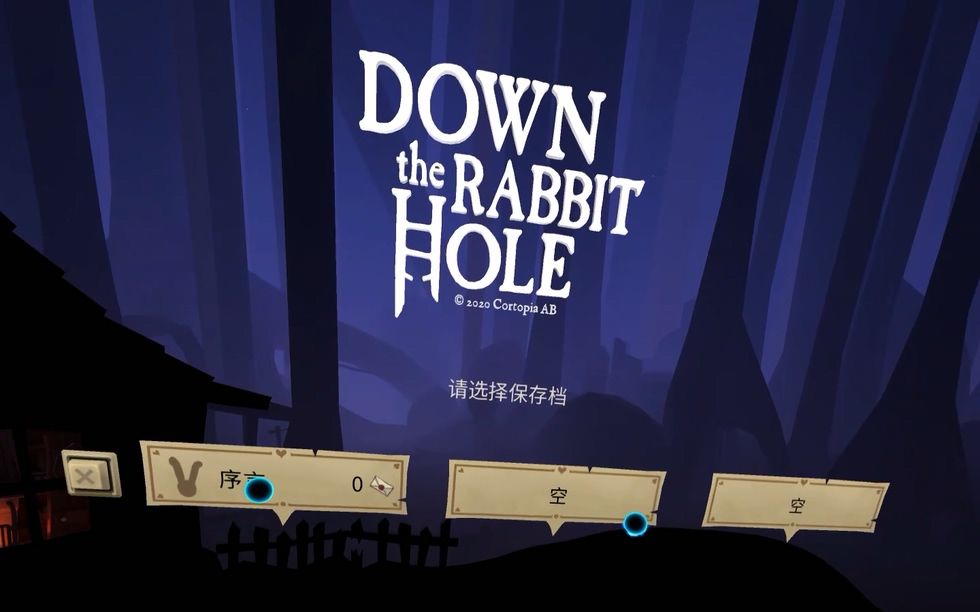 【VR游戏】《Down The Rabbit Hole》(1)单机游戏热门视频