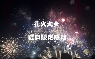 夏日花火大会合集 哔哩哔哩 Bilibili