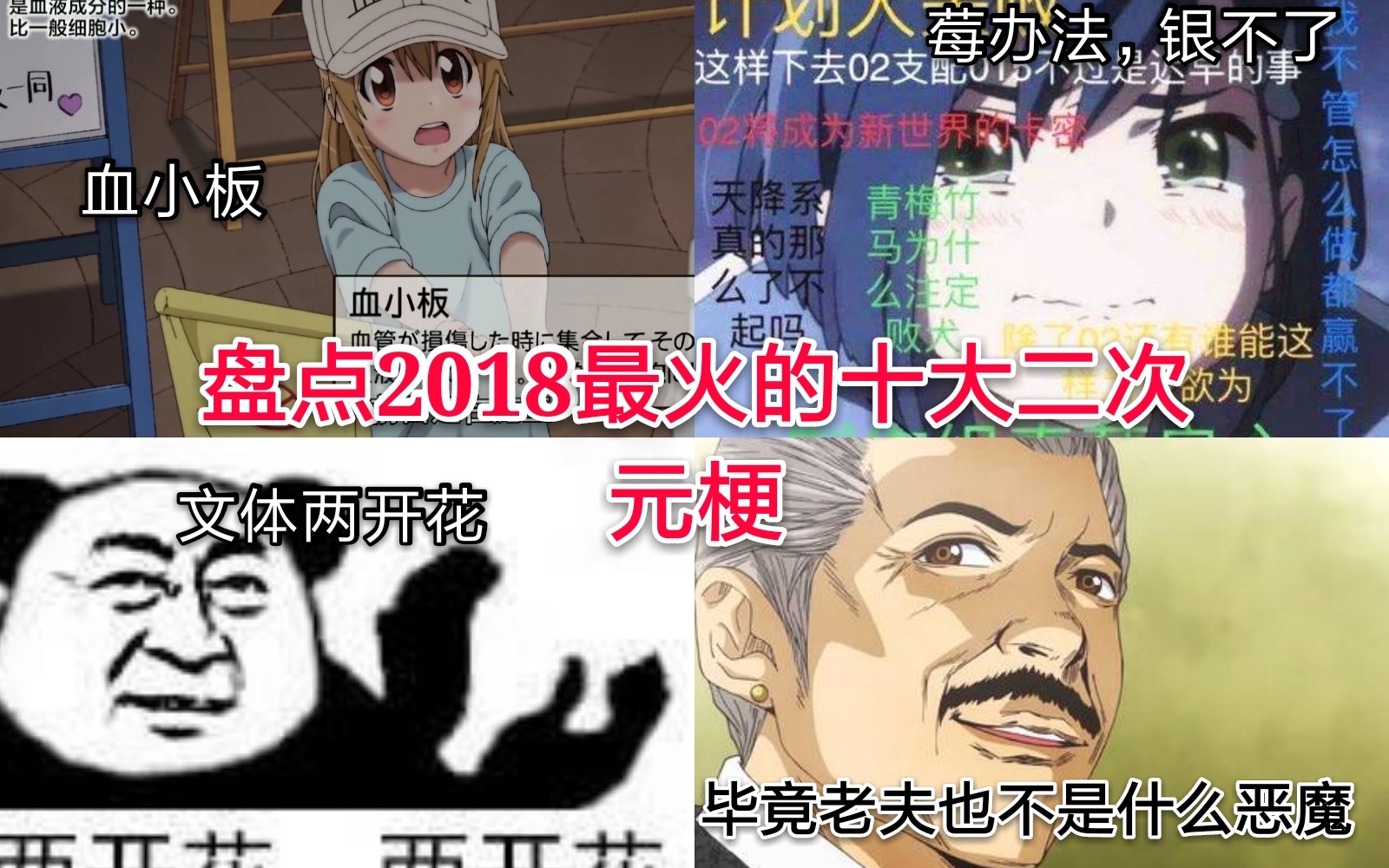 盘点2018最火的十大二次元梗 你都知道这些梗的由来吗?