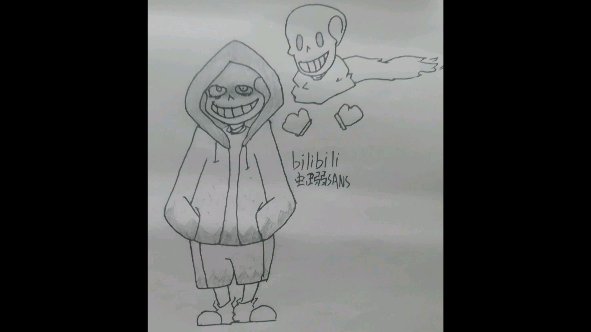 手绘尘埃sans