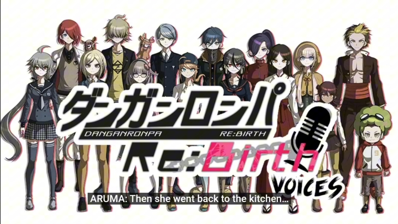 [弹丸论破rebirth]英版第一章学级裁判part1