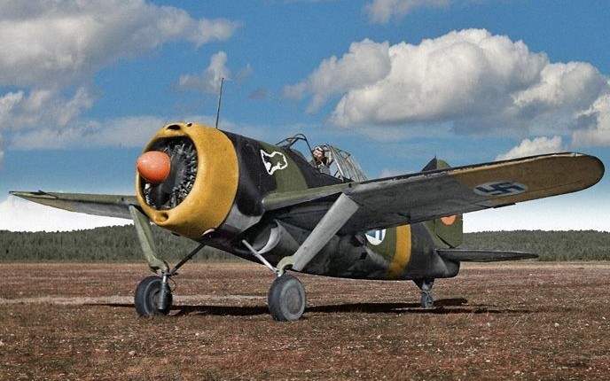 浴血长空f2a水牛战斗机怒盘苏2爆仓就完事了