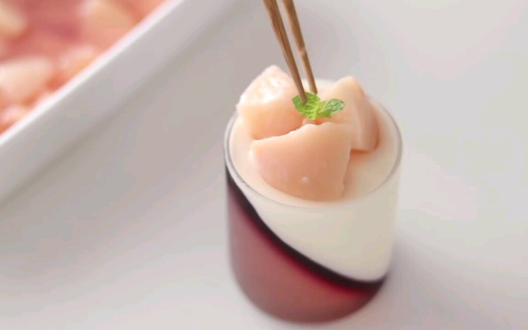 搬运桃子布丁hidamaricookingcookingsounds