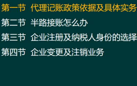 会计代理记账代理记账实务哔哩哔哩bilibili