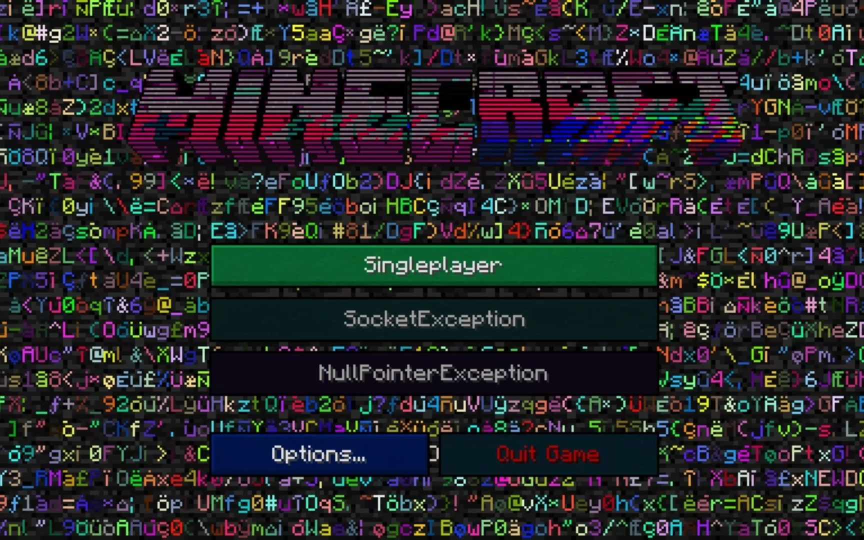 当模组玩家来玩error422?