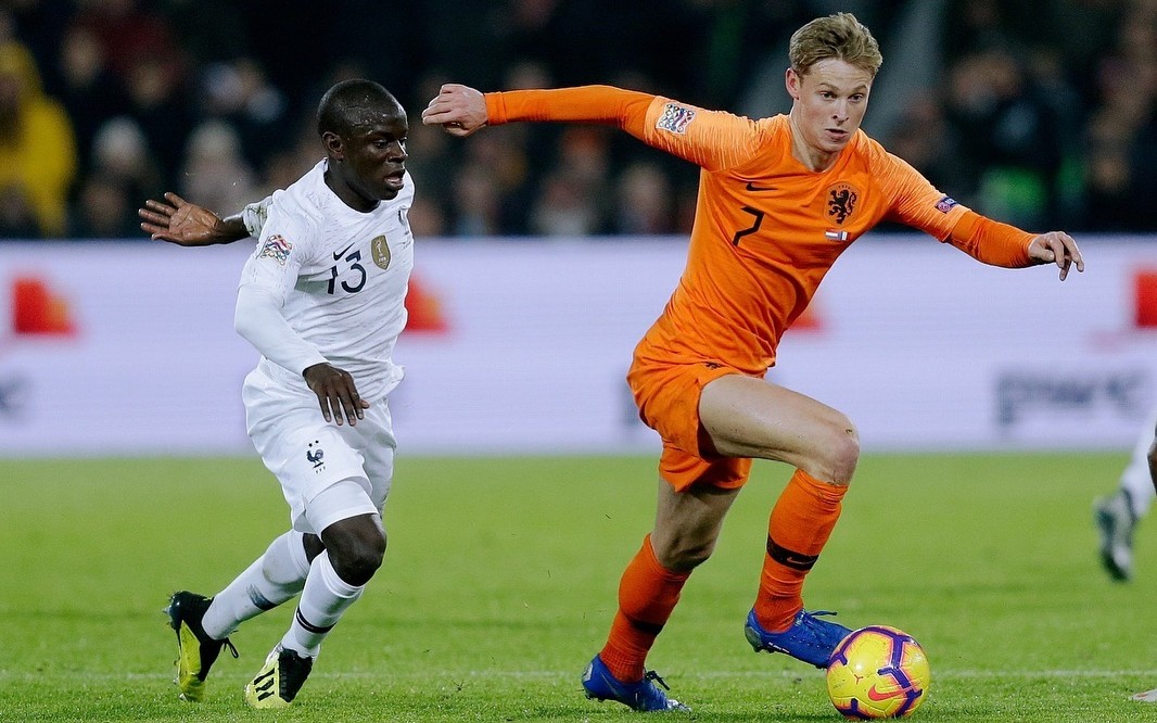 Frenkie de Jong VS France 弗朗基德容对阵法国集锦 欧洲国家联赛哔哩哔哩bilibili