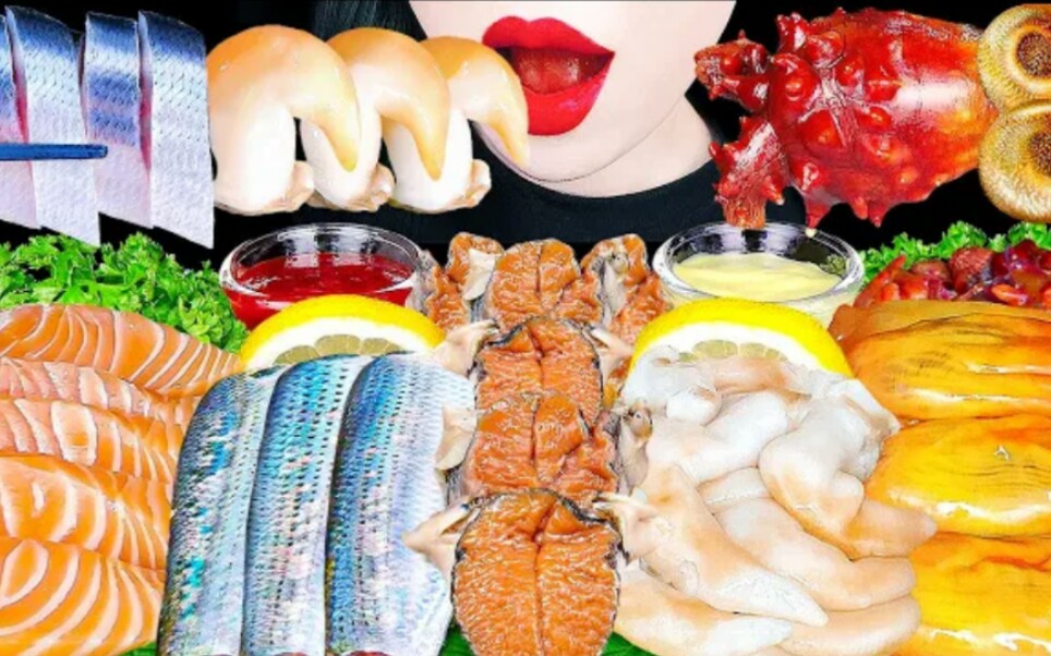 『hongyu』生海鲜吃播