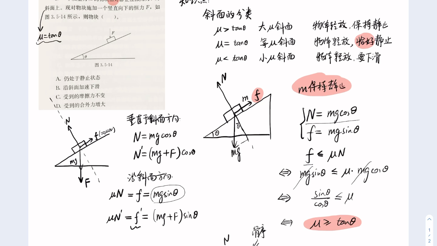 [图]系统化解题方法·高中物理·受力分析篇012