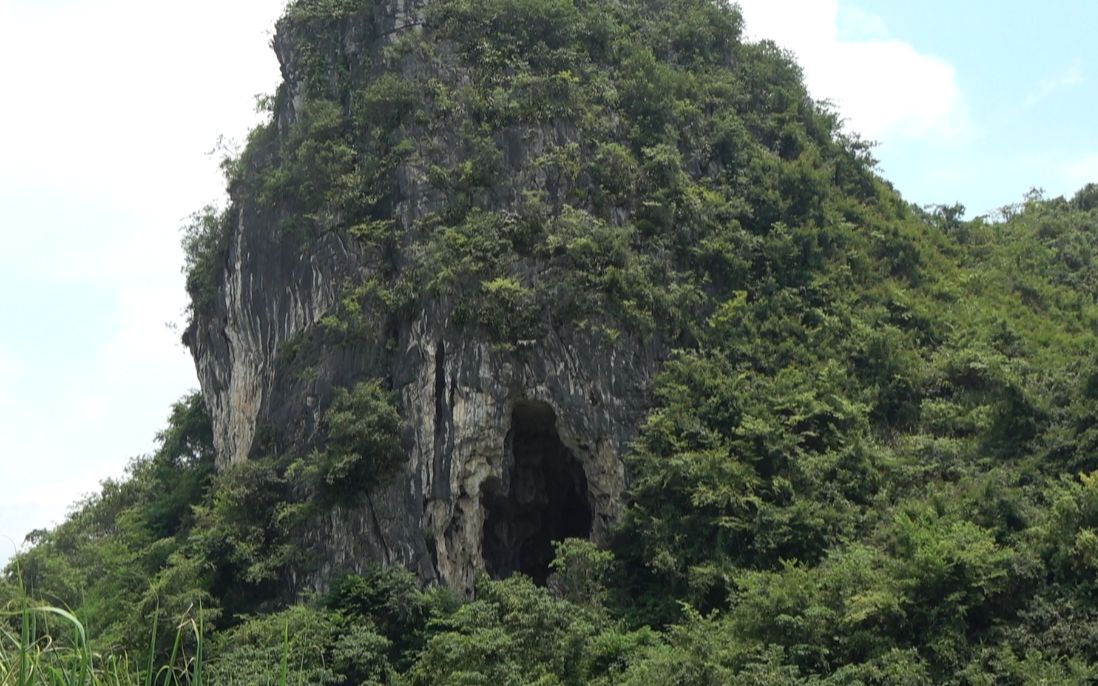 [图]小莫独自一人山洞探险，发现神秘洞穴，钻进去一看又惊又喜