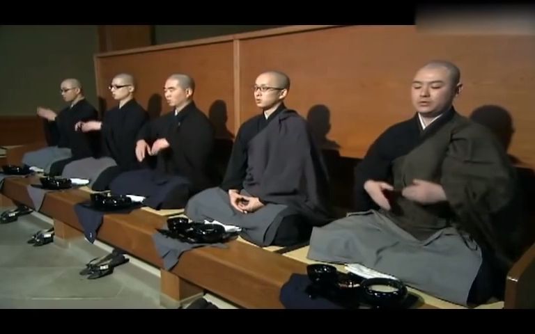 [图]日本：永平寺的饮食礼仪