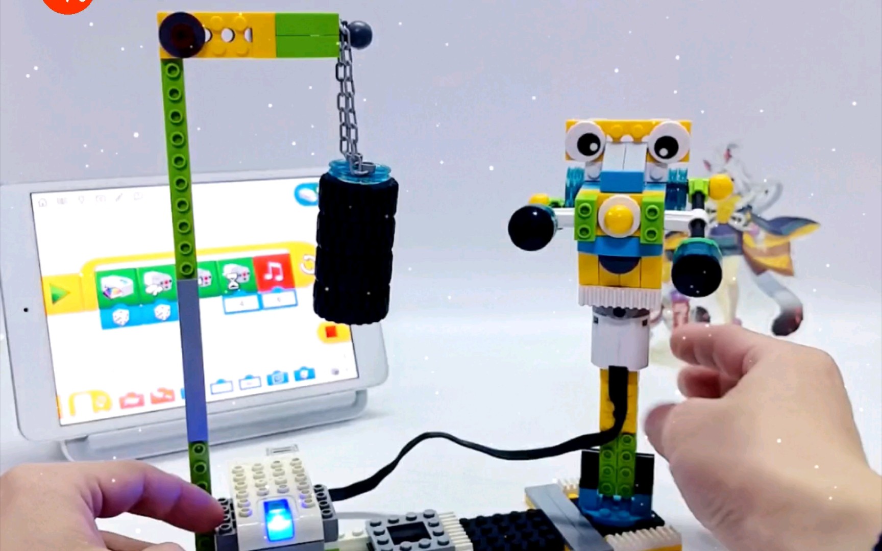 乐高wedo2.0拳击,中级(初-中-高级)都有