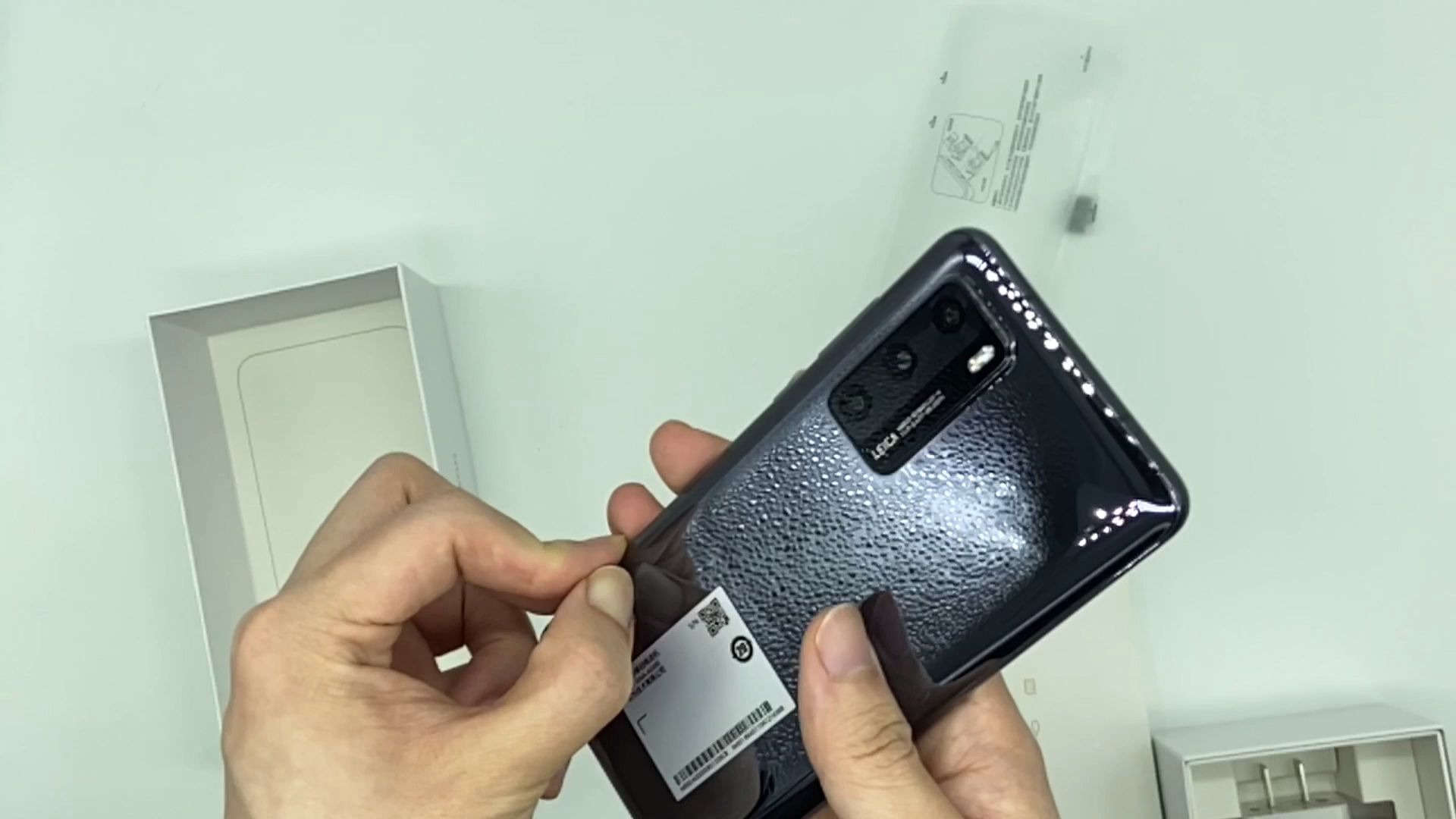 【会跑的葡萄糖】华为p40亮黑色独享开箱