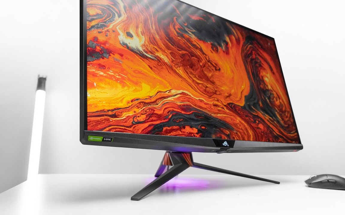 华硕asuspg32uqx显示器评测miniled4khdr中英字幕