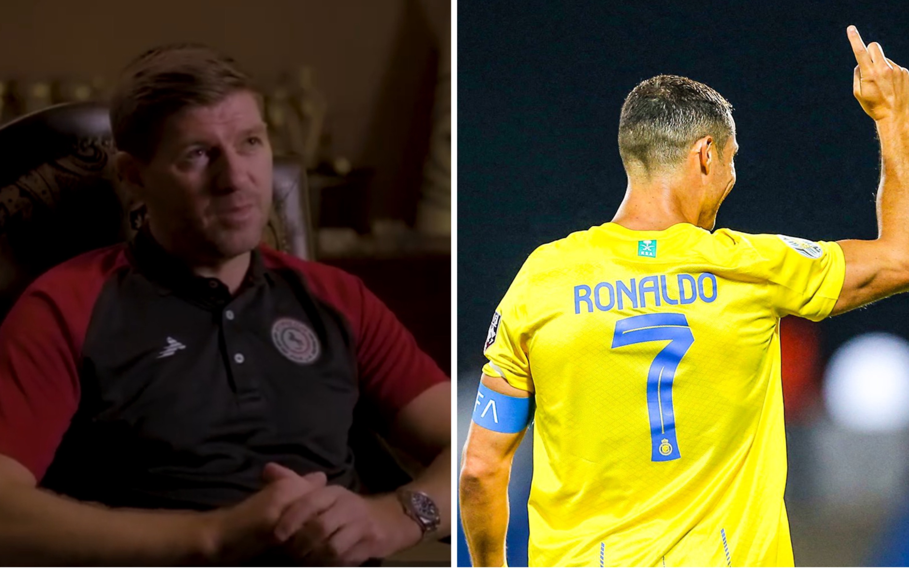 杰拉德:c罗是我们称之为goat的球员,首签亨德森是有原因的