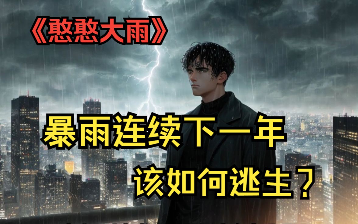 [图]一口气看完【憨憨大雨】起初没有人在一这场暴雨，直到他下了整整一年