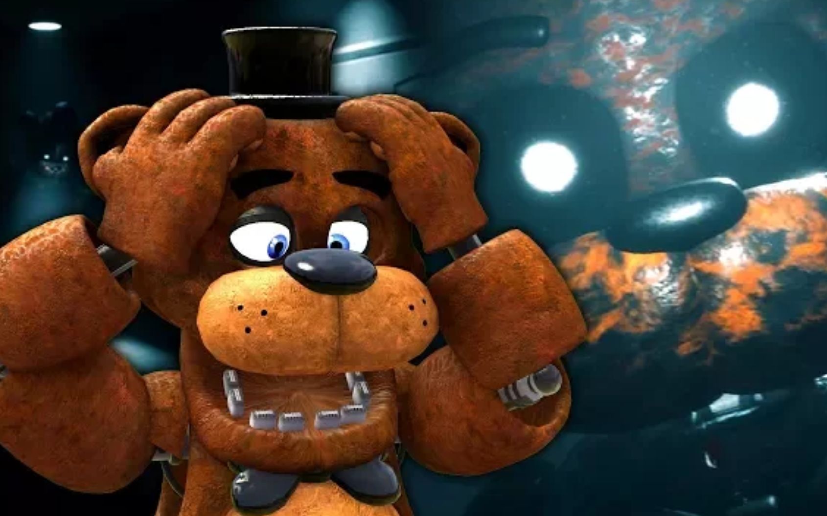 [图][SFM FNAF]当Freddy玩《创造的乐趣:故事模式》的反应