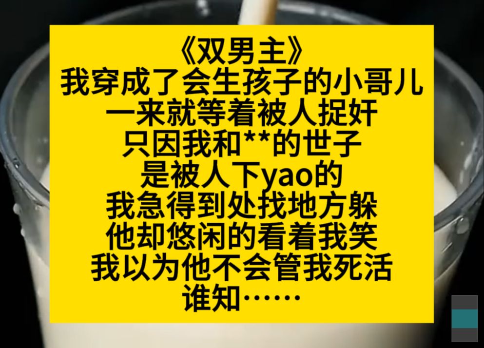 双男主 我穿成了会声孩子的小哥儿,一来就等着被捉j,在我走投无路时……小说推荐哔哩哔哩bilibili