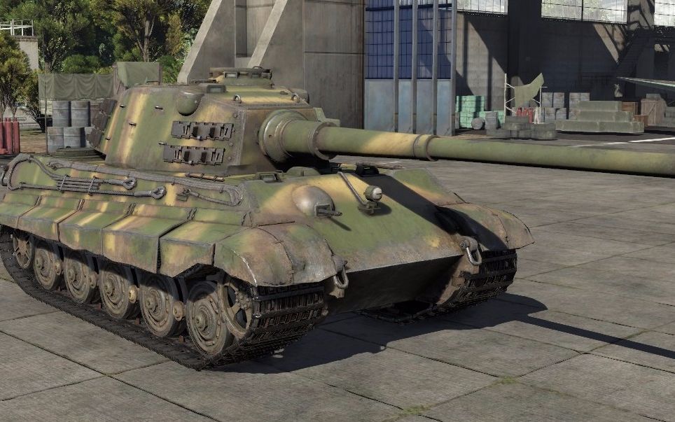 blackveyron出品战争雷霆被踢出科技树的105炮虎王德系机动性最好的重