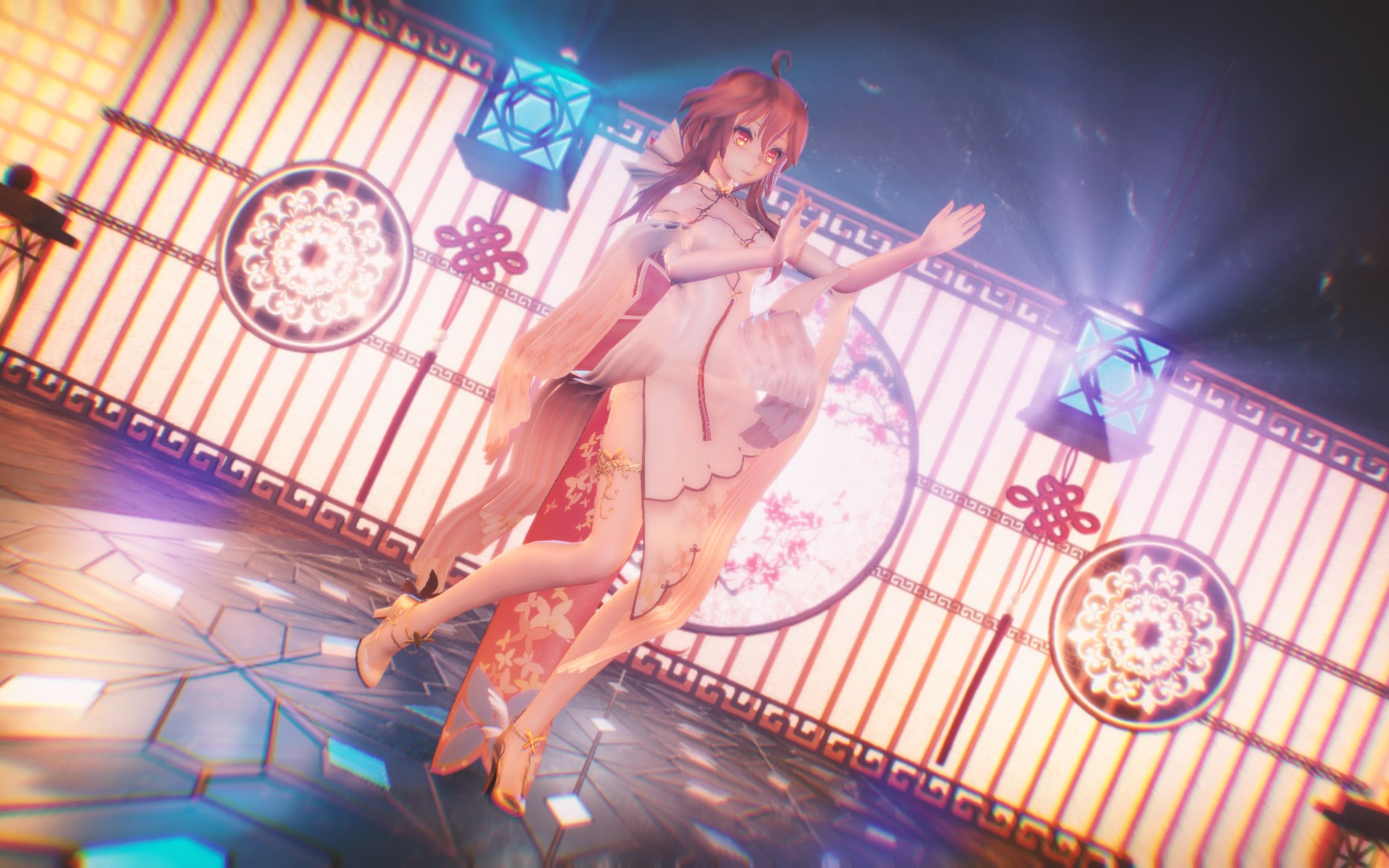 【乐正绫旗袍mmd】得来失 聚了散 千万莫求全 - 人间不值得