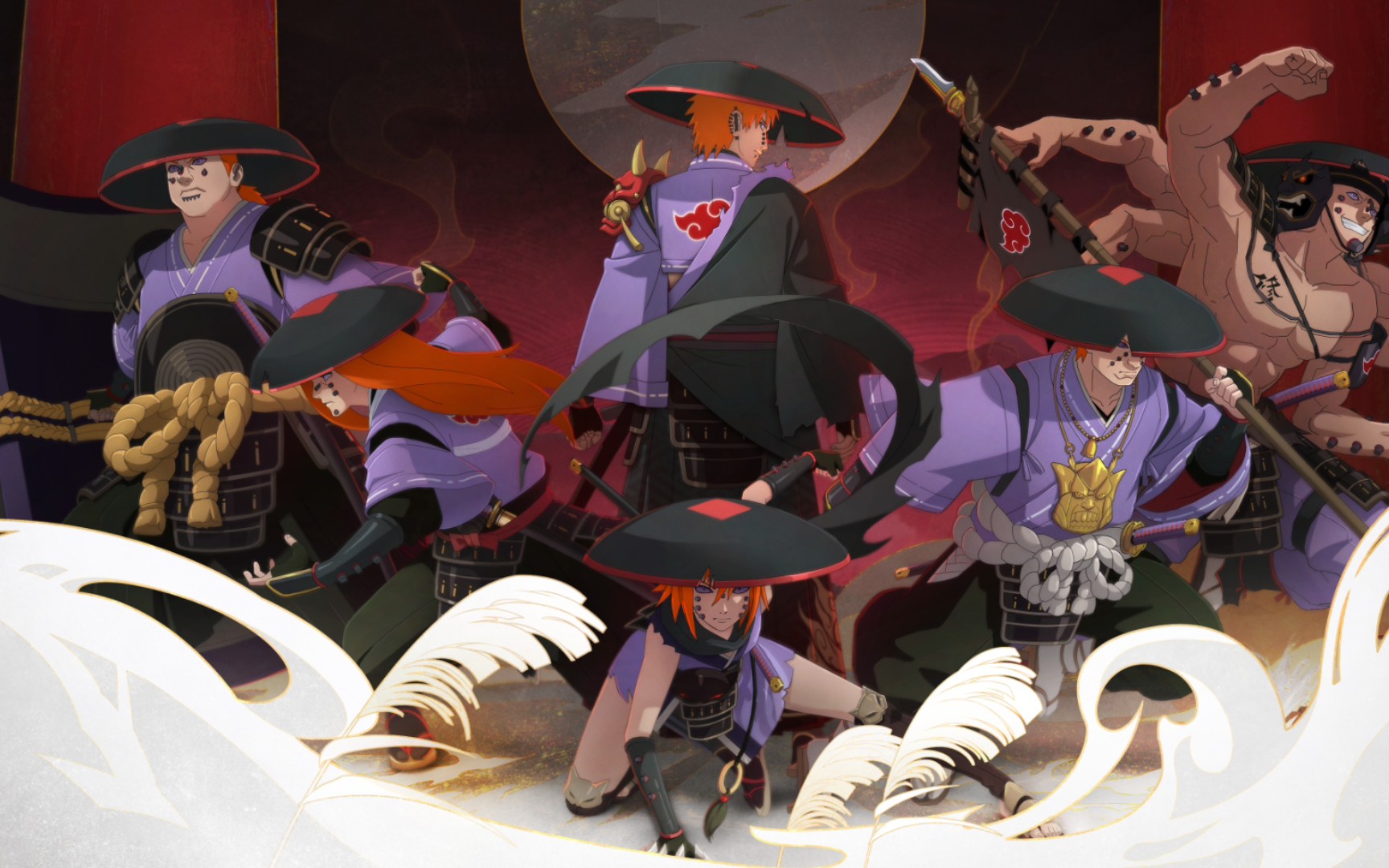 漂泊佩恩新一代天王忍者《伤害低的》《难操作的》《大后摇的》(狗头