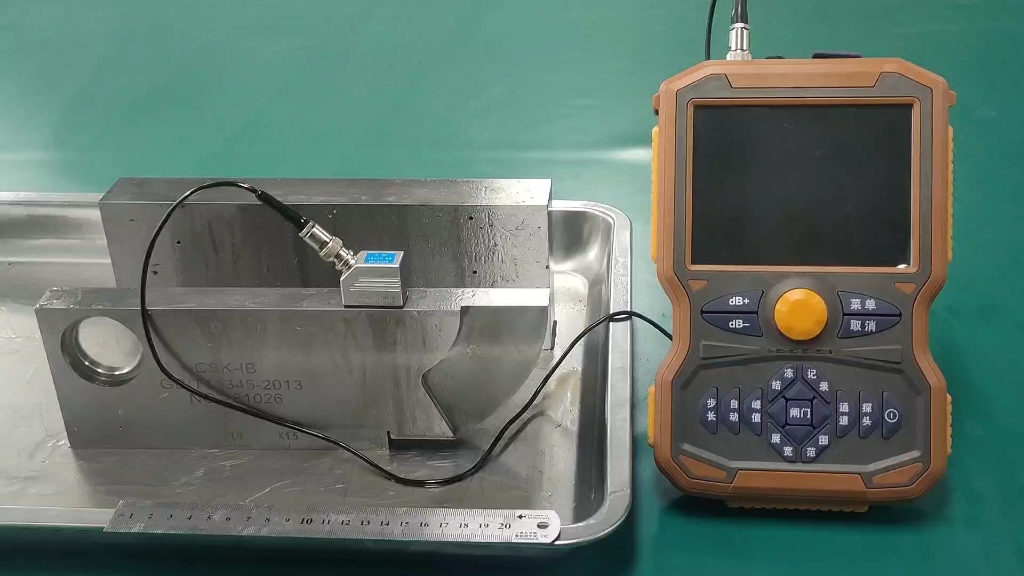 超声波探伤仪斜探头校准及曲线制作