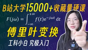【硬核】工科生苦傅里叶久矣！傅里叶变换原理究极入门，工科生的必修课，看不懂的来找我算账！【喵星考拉】傅里叶变换究极入门课程