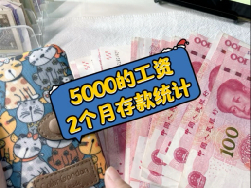 工资5000两个月可以存多少钱?哔哩哔哩bilibili