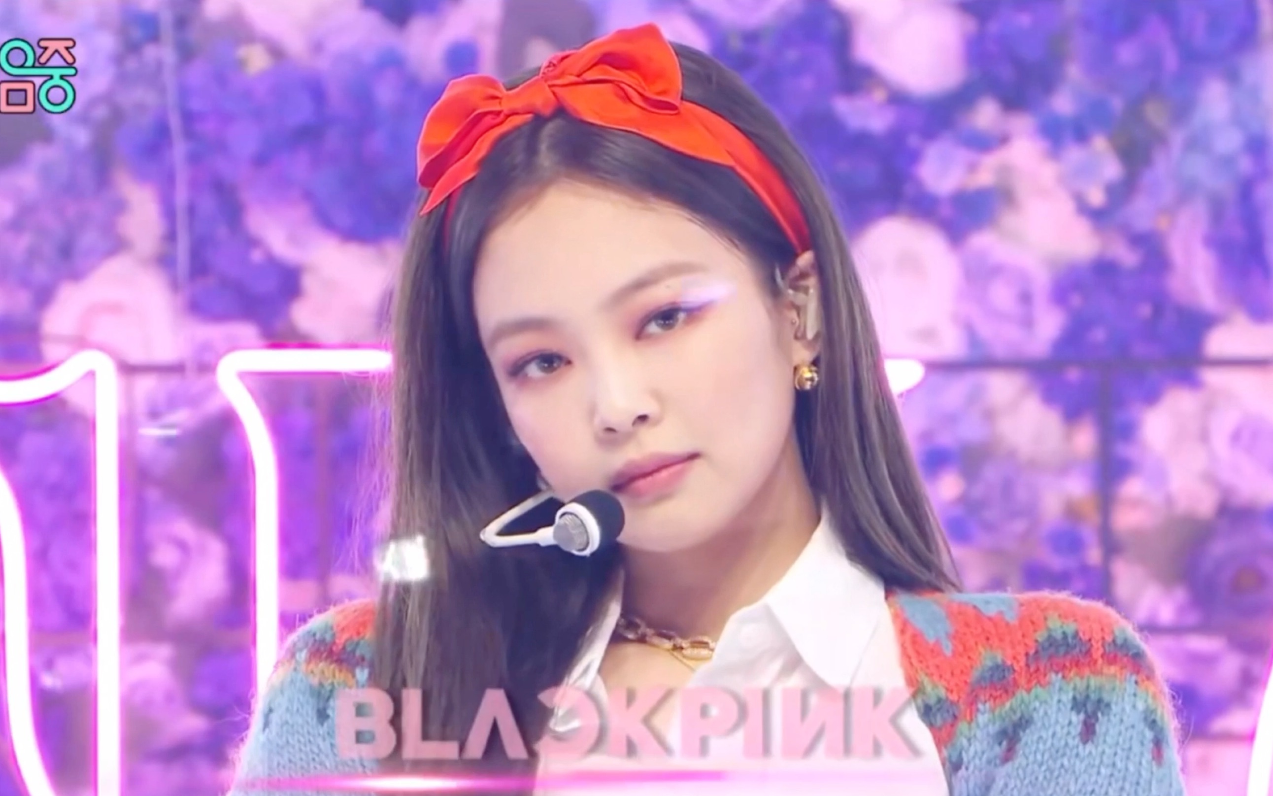 【201010mbc 音乐中心】blackpink lovesick girls 打歌初舞台