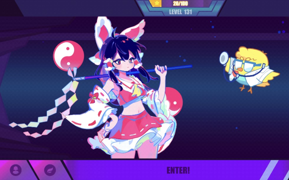 【muse dash】喵斯东方联动bad apple初体验_哔哩哔哩bilibili