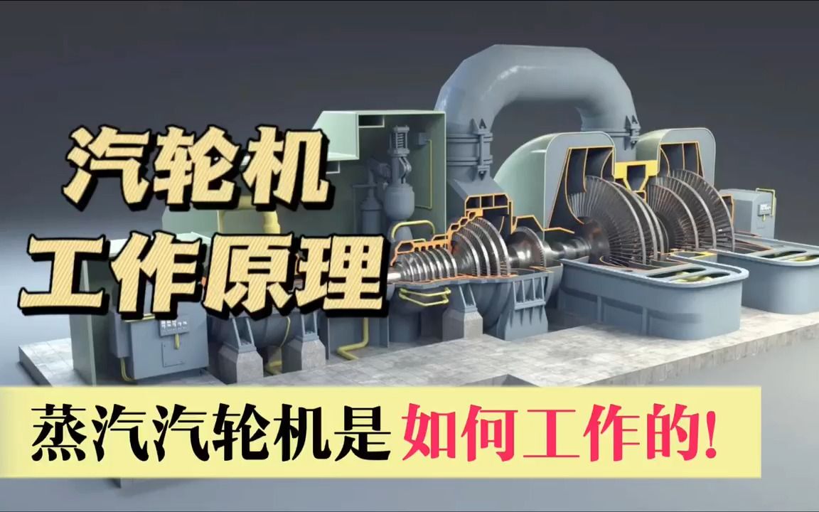 汽轮机是如何依靠烧开水发电的