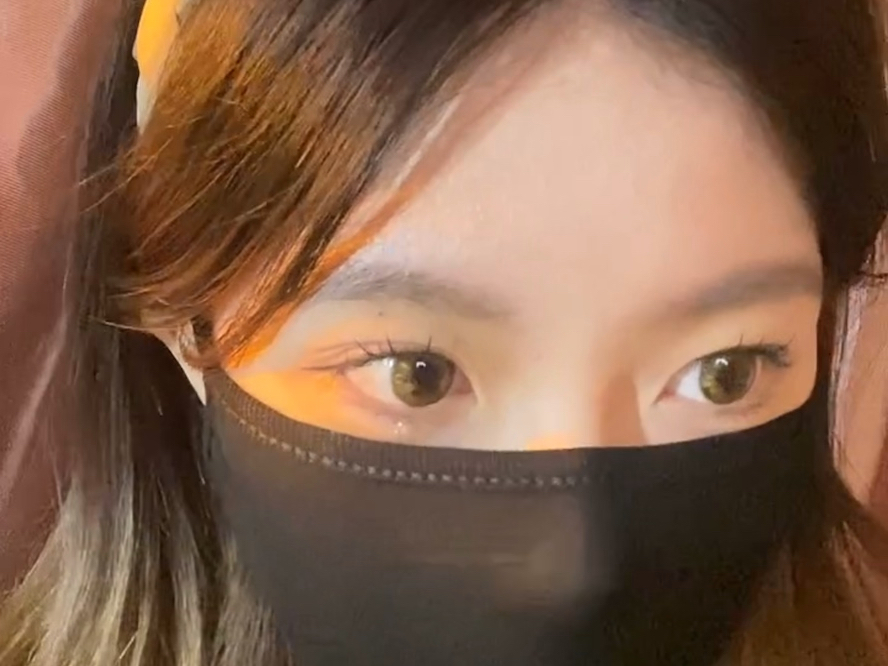 黑色莫代尔口罩蒙面美女不要错过啊