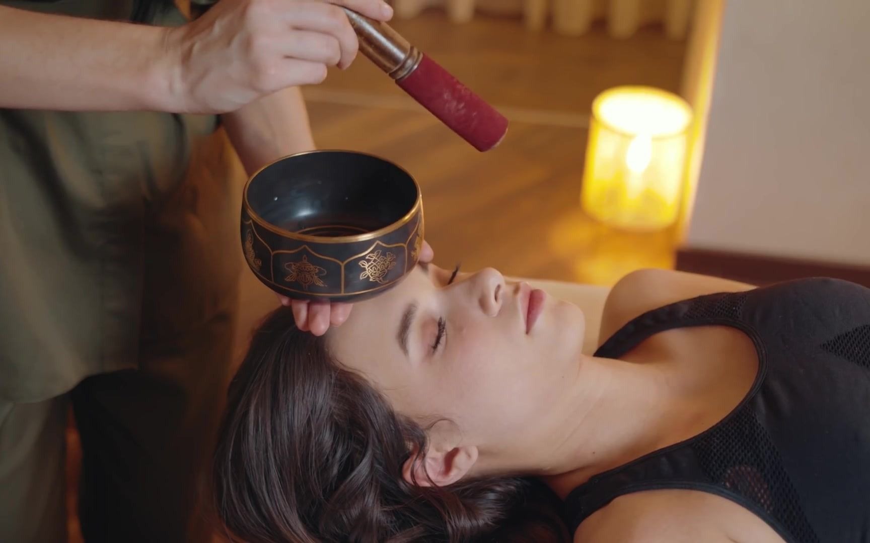 【藏式】頌缽按摩 带上耳机,静静的感受
