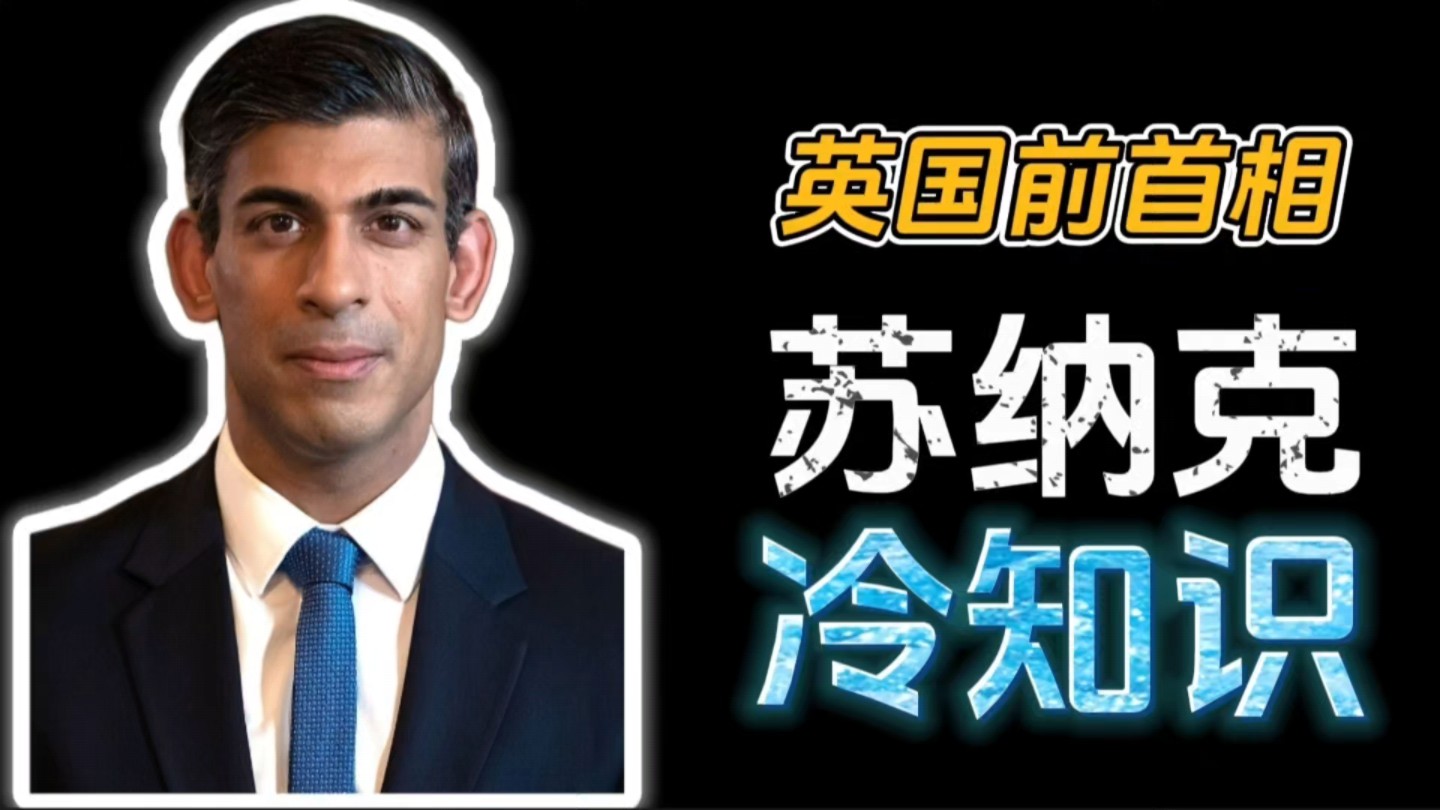 英国前首相苏纳克的十个冷知识哔哩哔哩bilibili