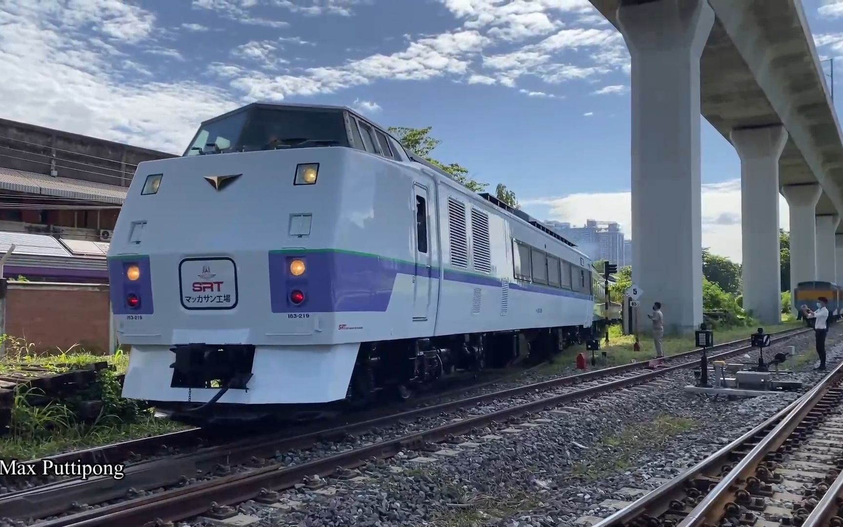 【搬运】 【泰国铁路】 全新翻新的 kiha 183 试运行画面 (2022 年8
