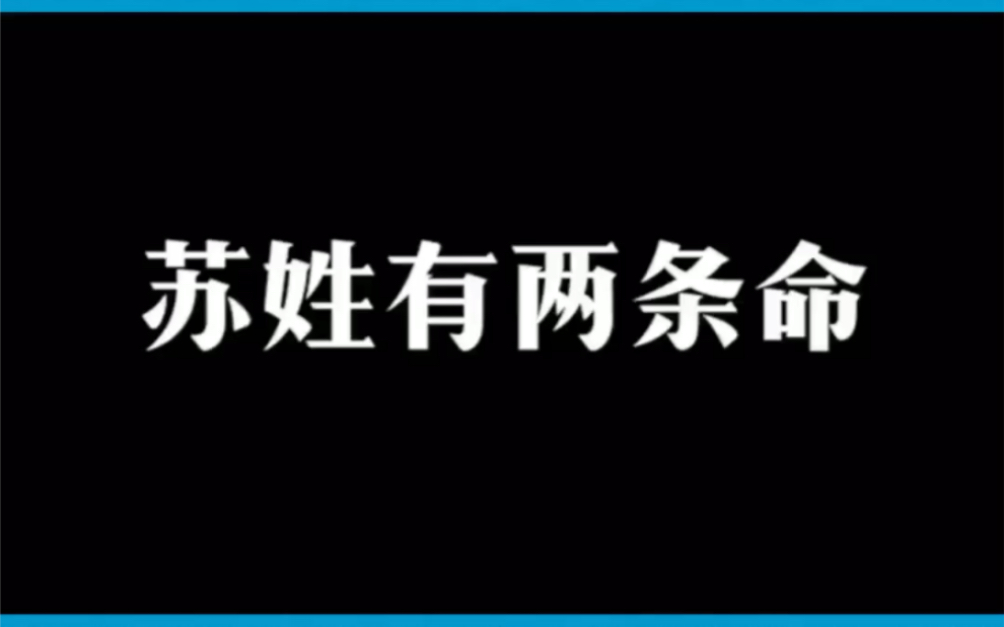 说说苏姓哔哩哔哩bilibili