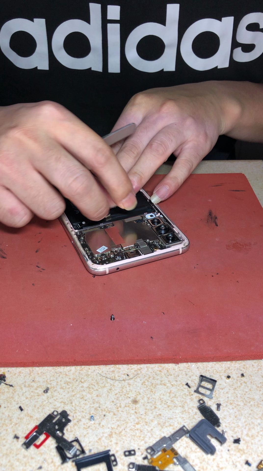 p20pro带框拆机视频