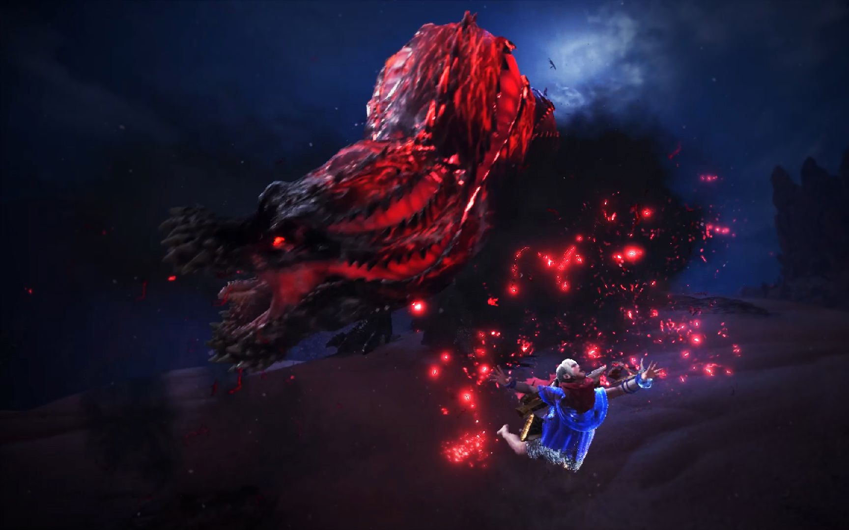 怪物猎人wi56狩猎惶怒恐暴龙