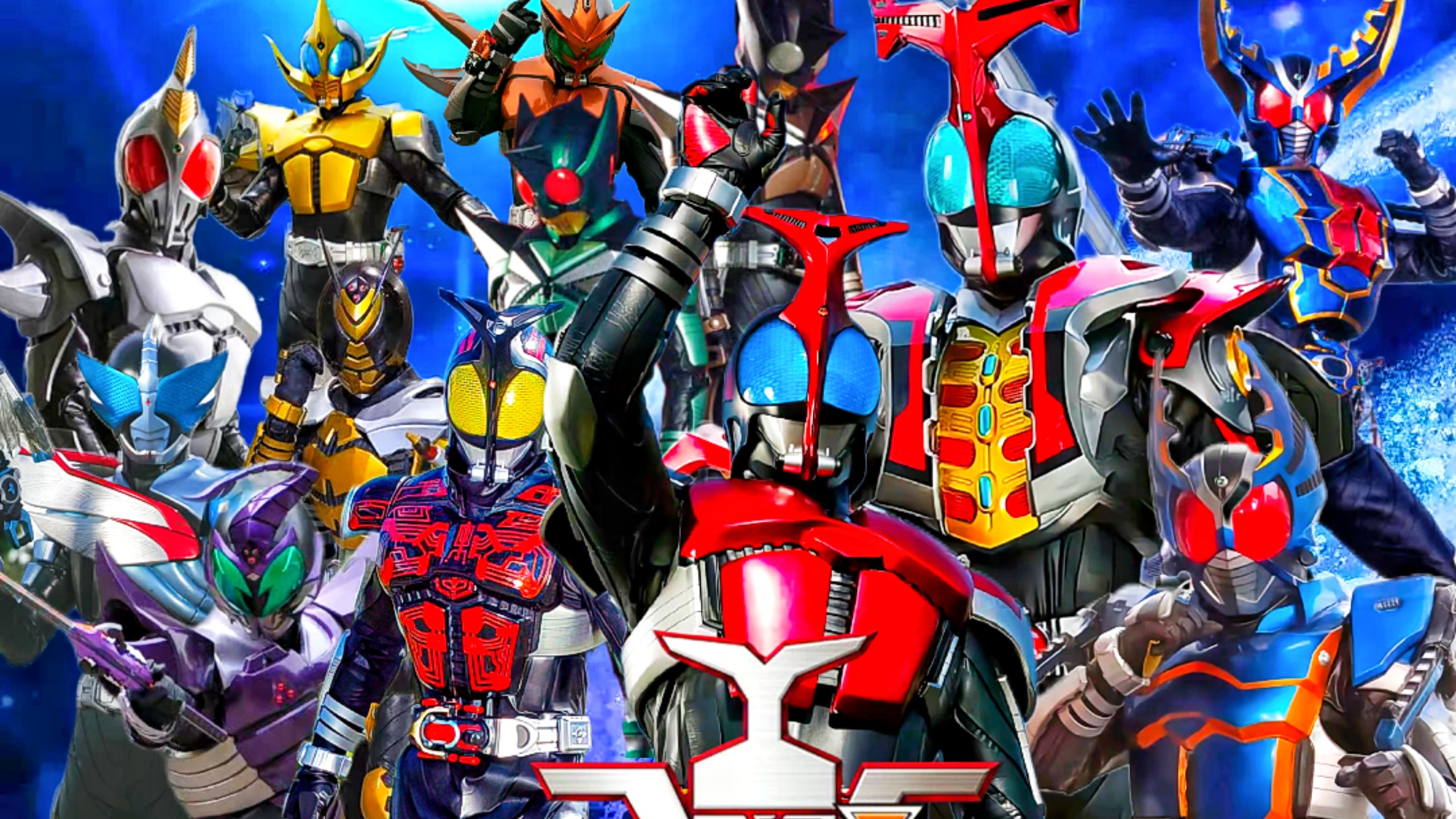 假面骑士kabuto(甲斗王)全员变身及必杀!