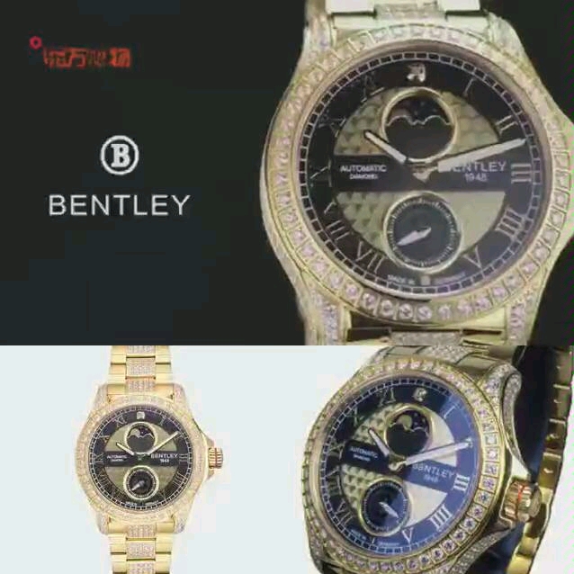 新品来袭#宾利德国原装进口机械表