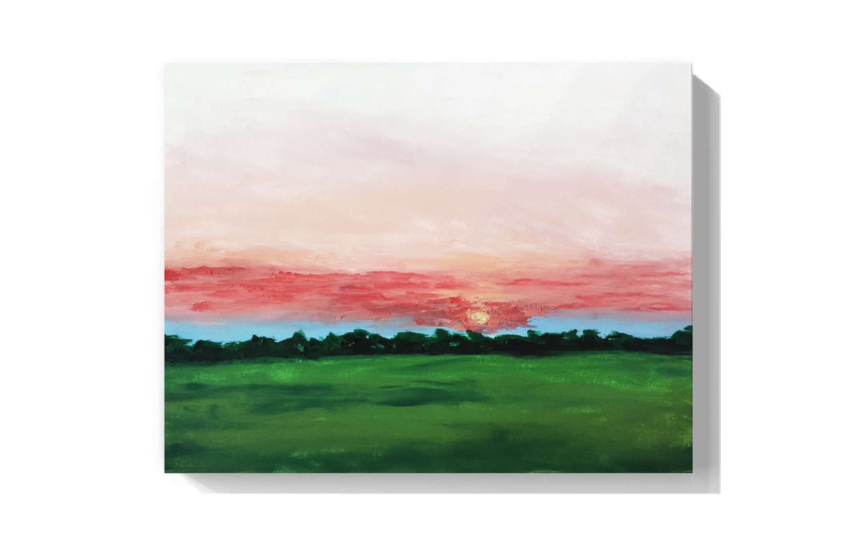 【油画棒】 天亮了