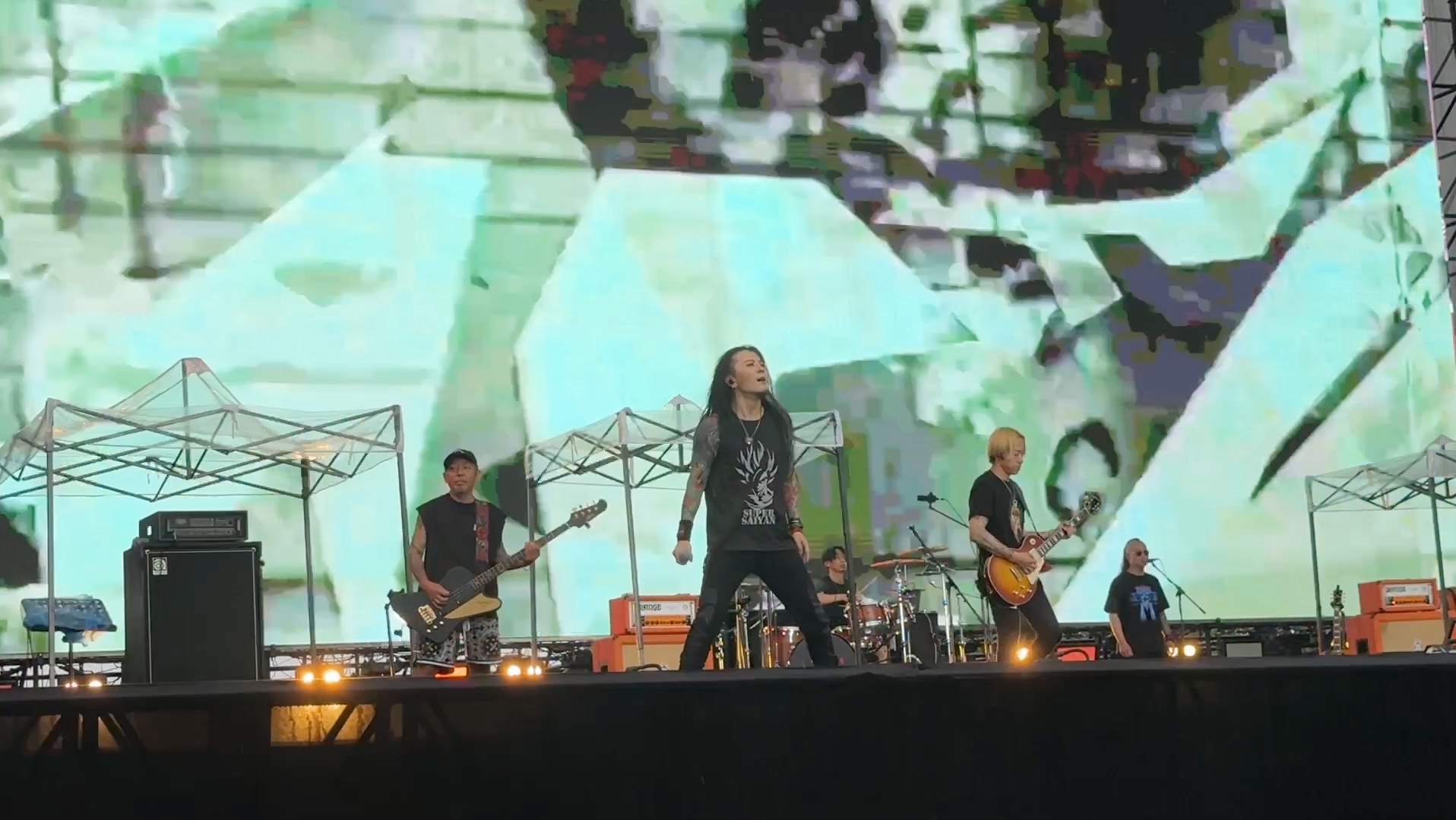 【面孔乐队】欢乐颂 — 西安千禧音乐节0630