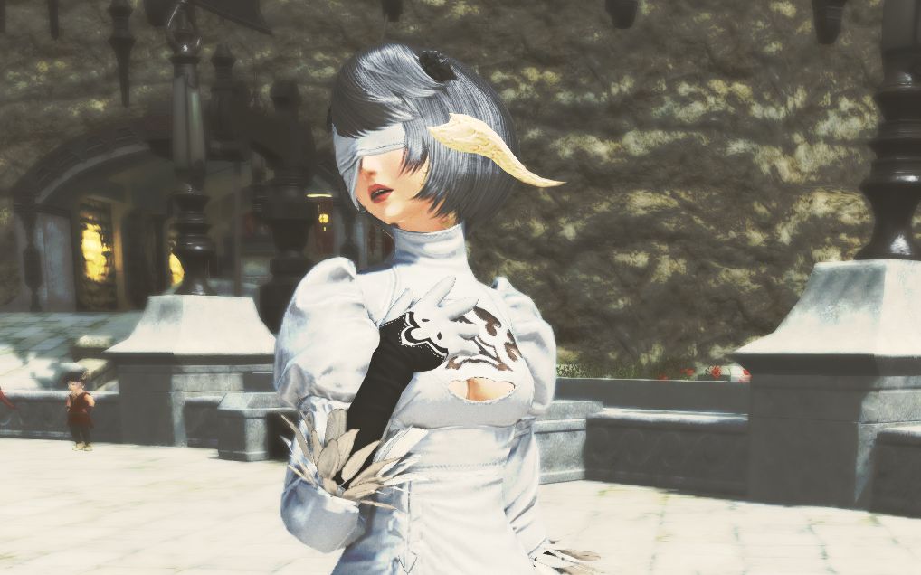 【ff14】尼尔联动副本2b套白龙娘_哔哩哔哩 (゜-゜)つロ 干杯~-bili