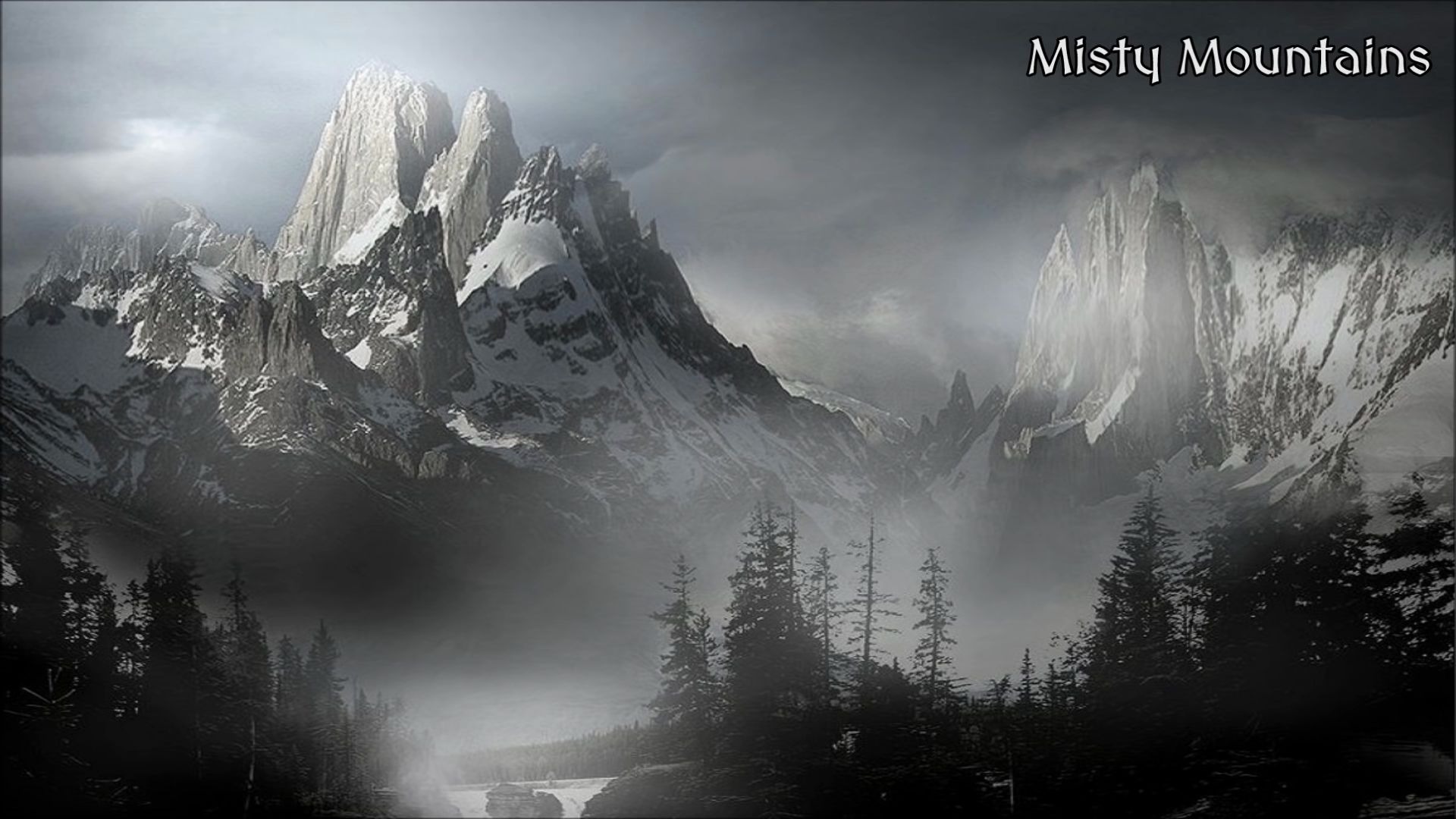 [图]史诗级矮人音乐-迷雾孤山 Misty Mountains