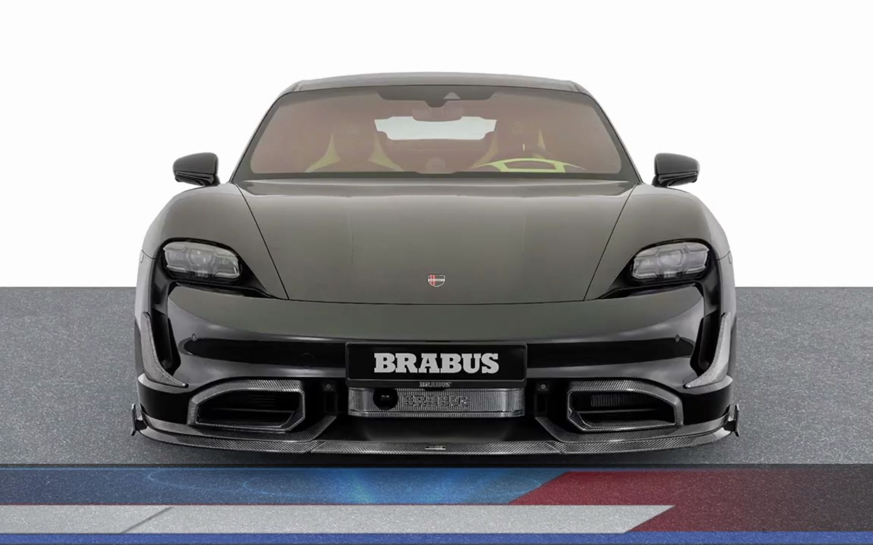 巴博斯为保时捷taycan turbo sa打造的全电动豪华运动轿车_哔哩哔哩