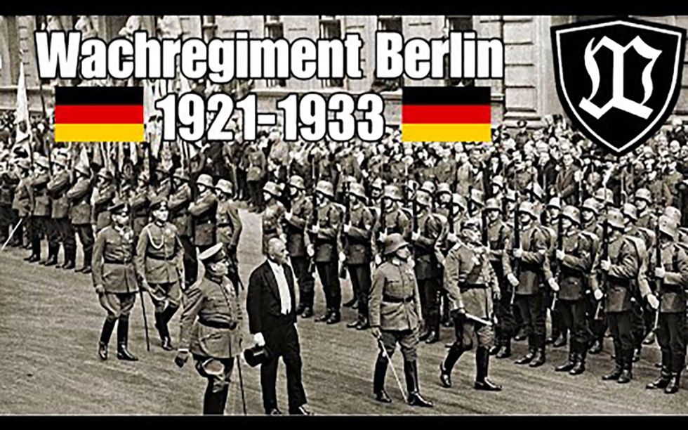 柏林卫队 - 魏玛共和国卫队(1921-1933) 卫队营军事历史