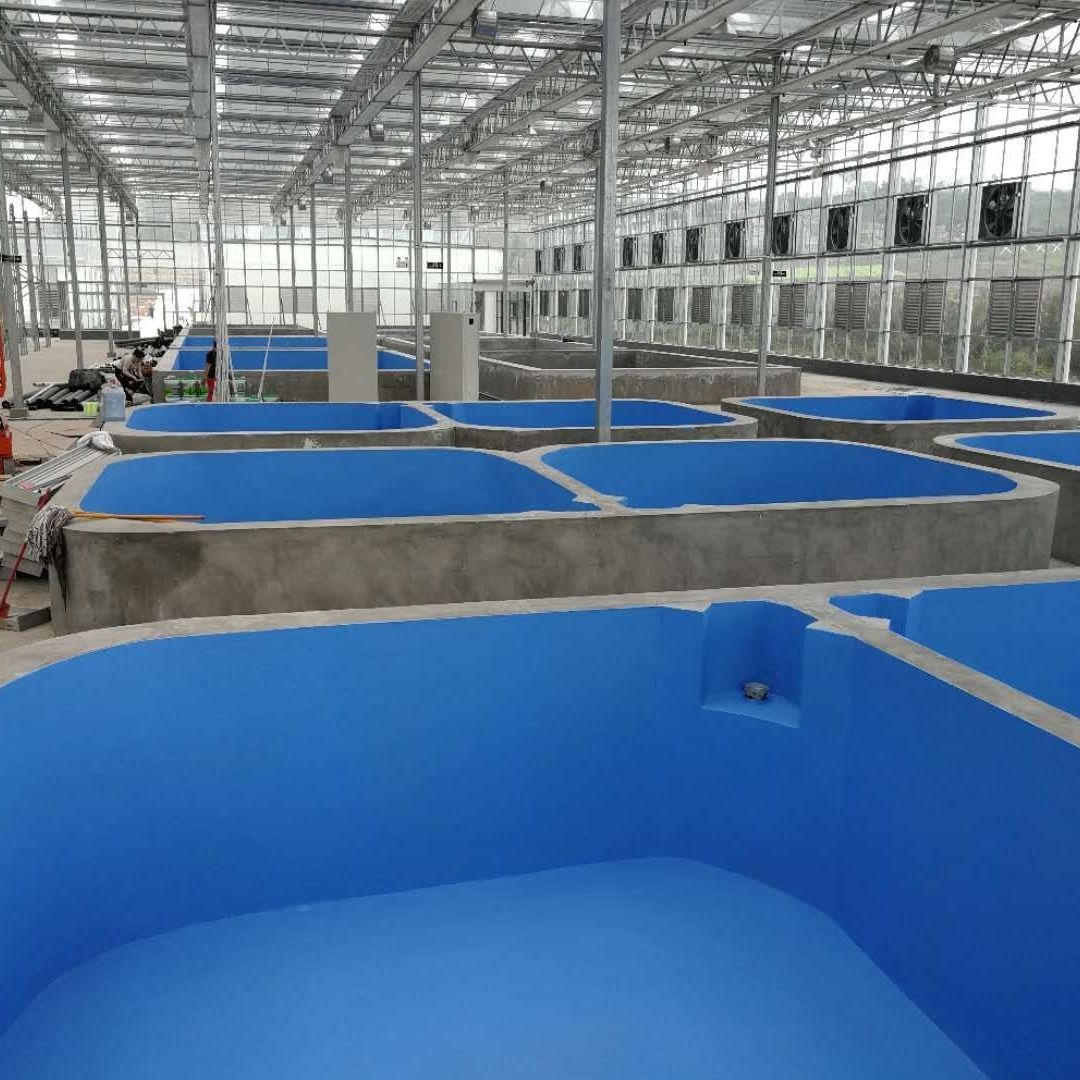 天可汗功能涂料保养殖漆水产漆育苗池漆生态水泥池防水漆鱼池涂料
