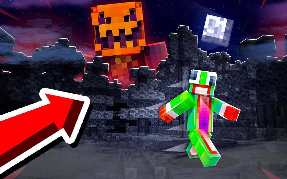 unspeakablegaming我在我的世界的万圣节森林里