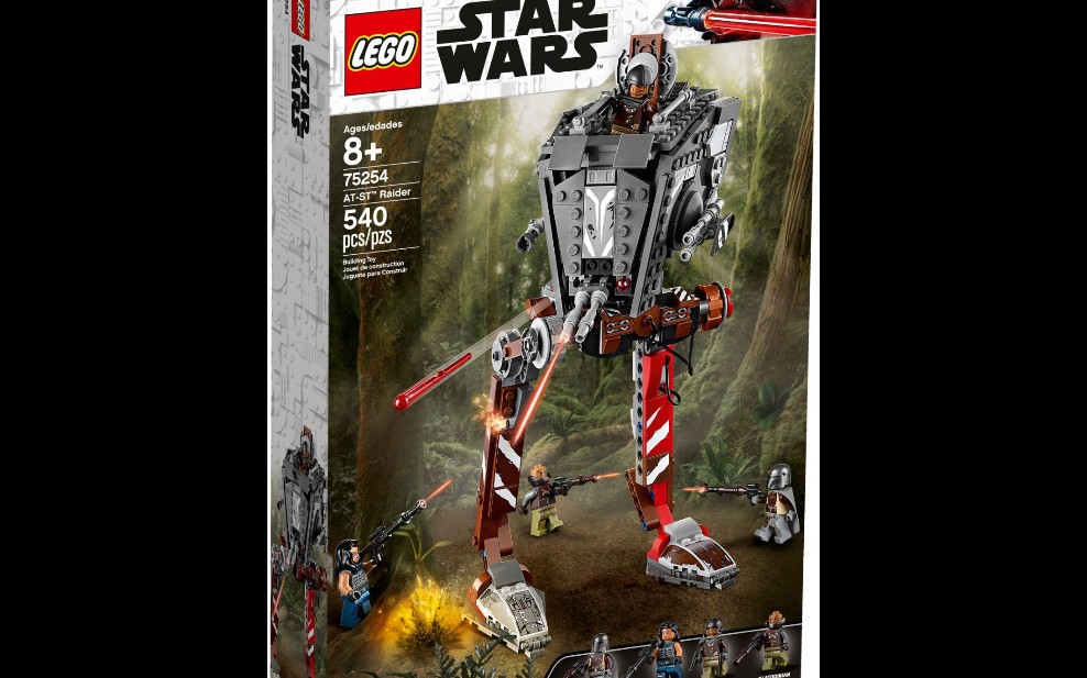 乐高 星球大战 75254 at—st步行机侵袭者 速组评测