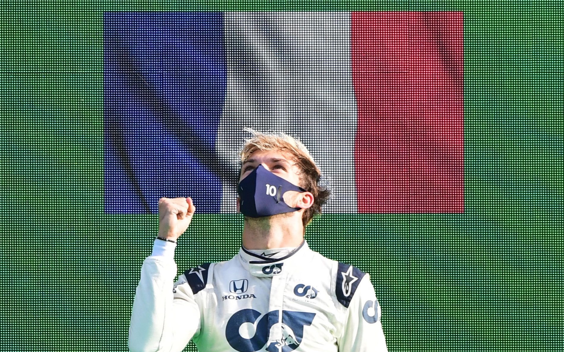 【f1中字】加斯利冲线夺冠时刻!法语激情解说版